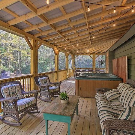 הוילה Sautee Nacoochee 5-Acre North Georgia Mountain Retreat With Creek! מראה חיצוני תמונה