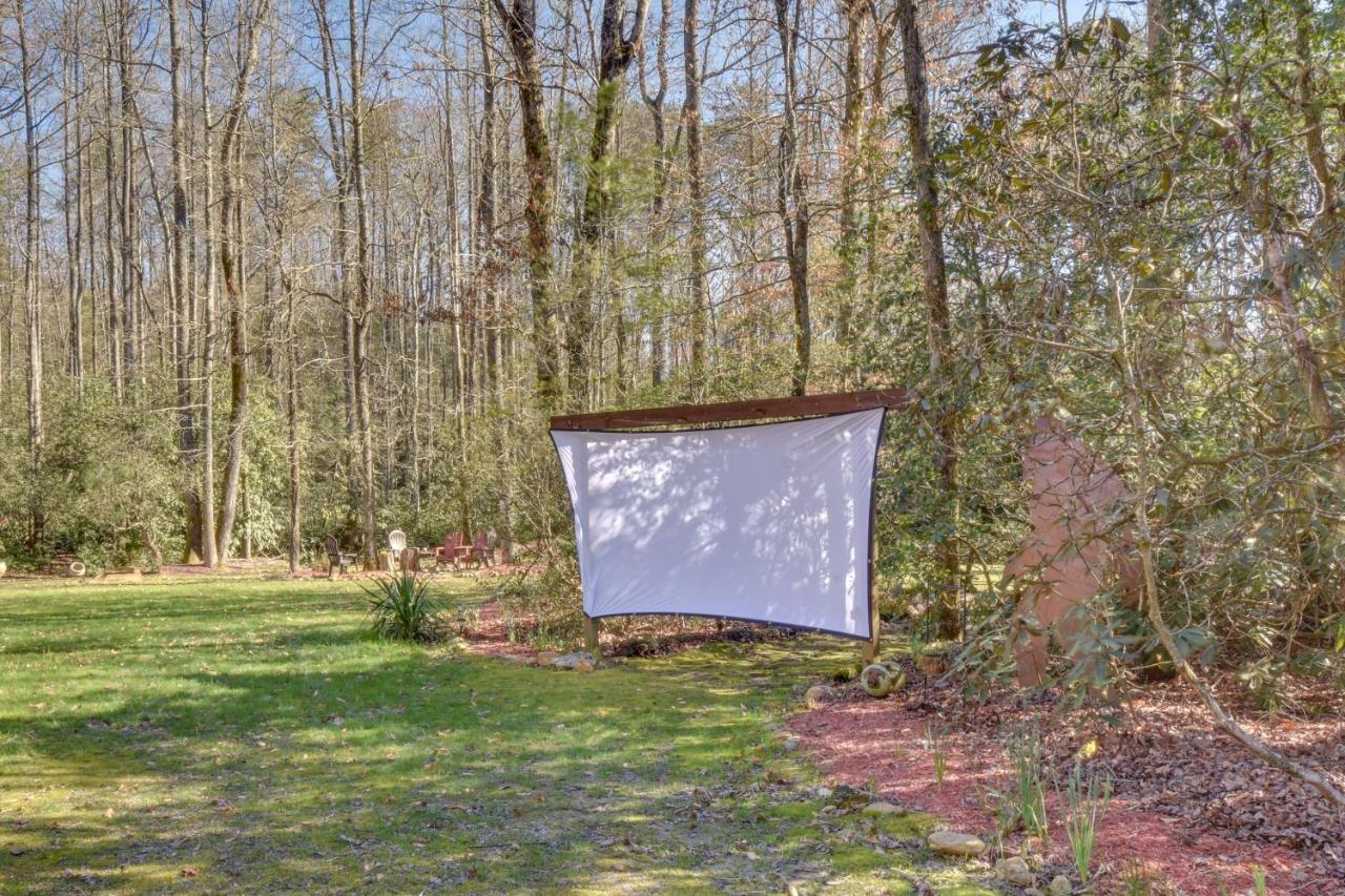 הוילה Sautee Nacoochee 5-Acre North Georgia Mountain Retreat With Creek! מראה חיצוני תמונה