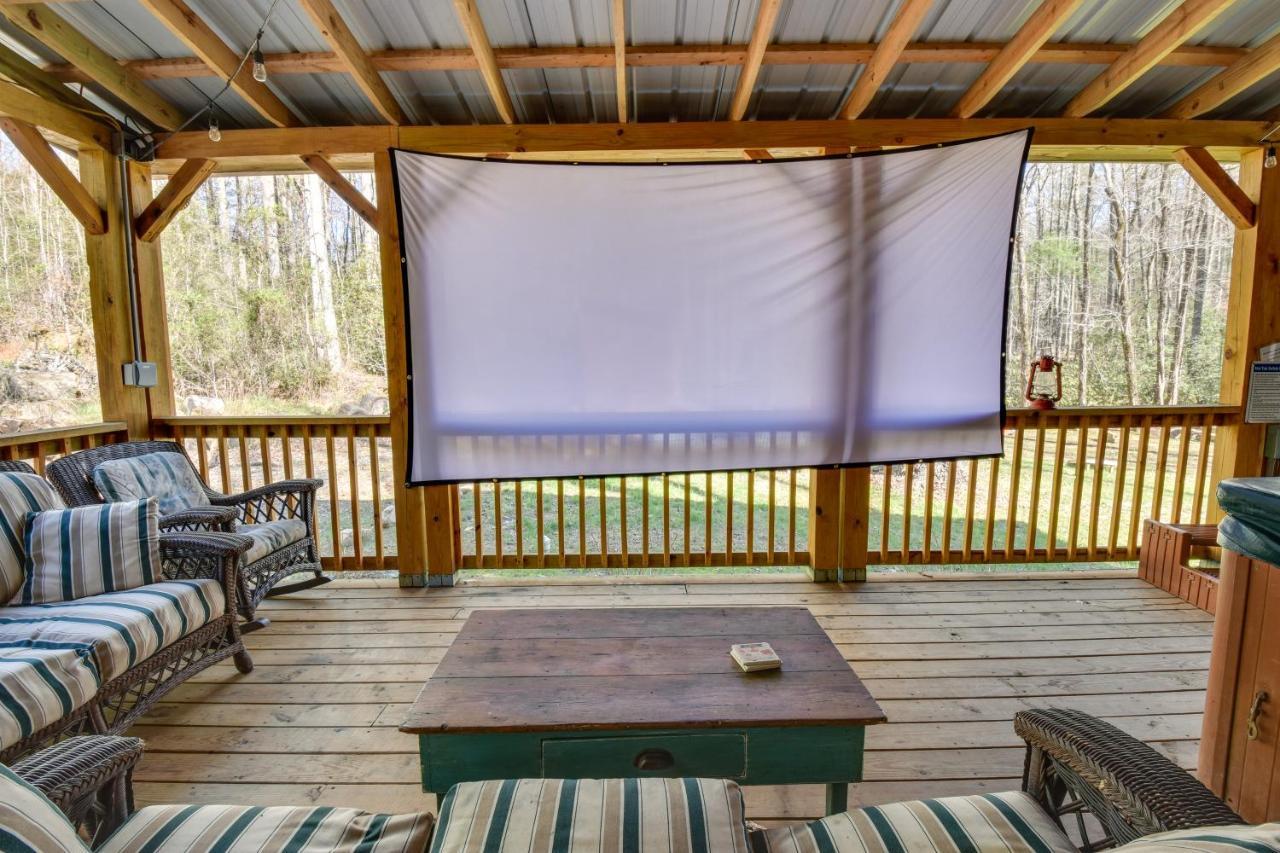 הוילה Sautee Nacoochee 5-Acre North Georgia Mountain Retreat With Creek! מראה חיצוני תמונה