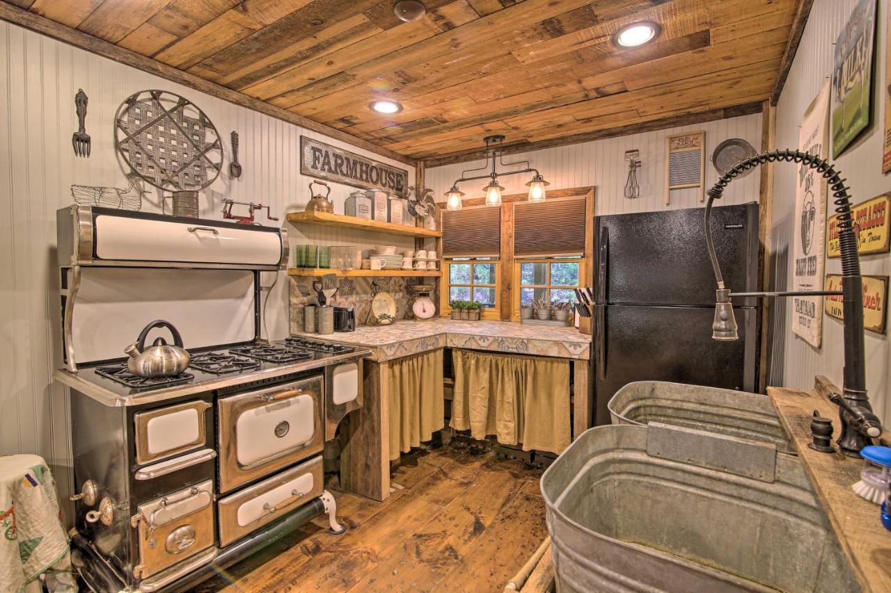 הוילה Sautee Nacoochee 5-Acre North Georgia Mountain Retreat With Creek! מראה חיצוני תמונה