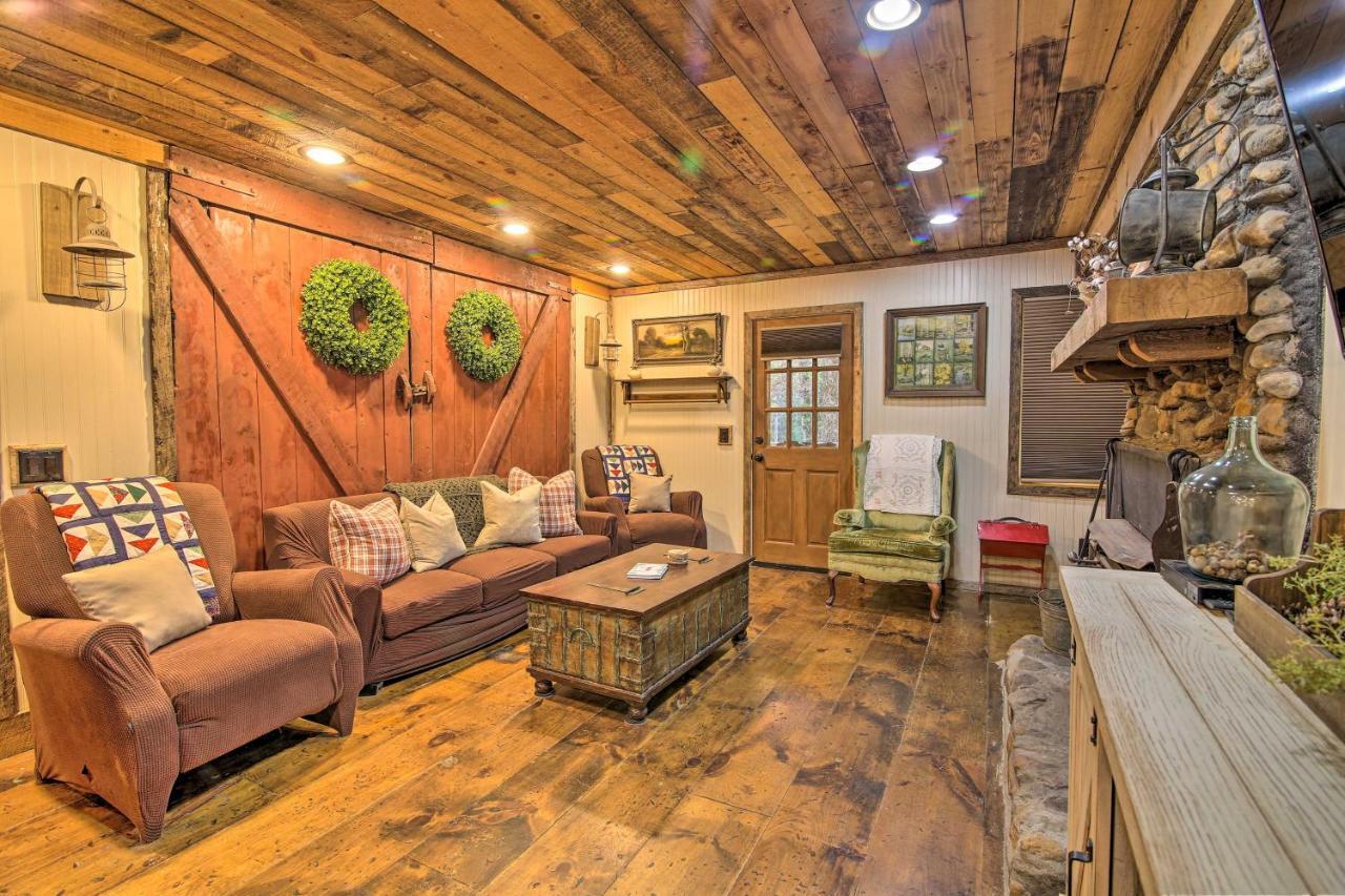 הוילה Sautee Nacoochee 5-Acre North Georgia Mountain Retreat With Creek! מראה חיצוני תמונה