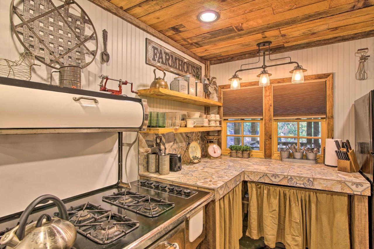 הוילה Sautee Nacoochee 5-Acre North Georgia Mountain Retreat With Creek! מראה חיצוני תמונה