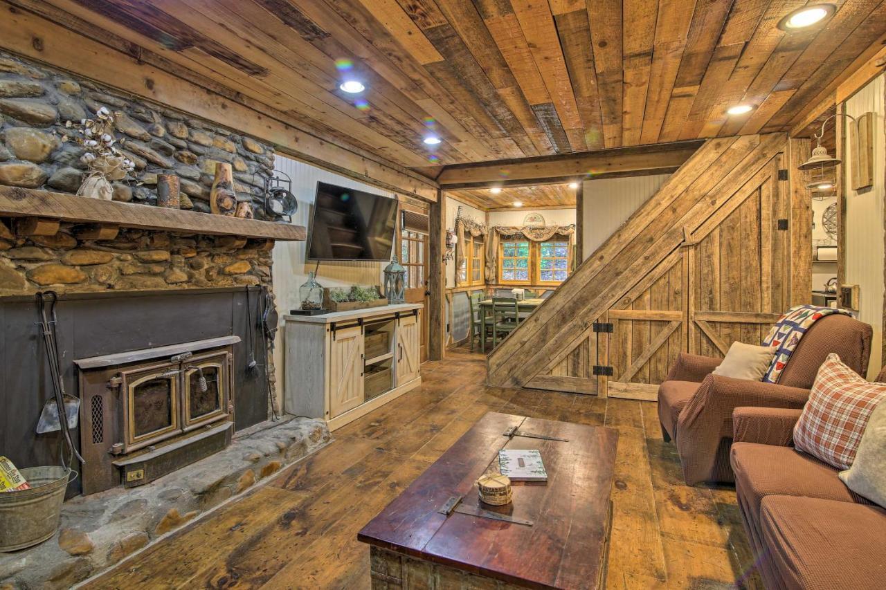 הוילה Sautee Nacoochee 5-Acre North Georgia Mountain Retreat With Creek! מראה חיצוני תמונה
