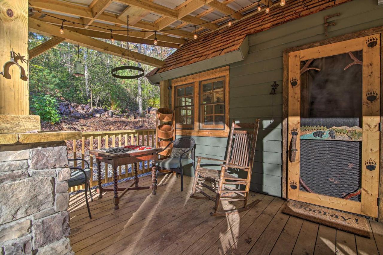 הוילה Sautee Nacoochee 5-Acre North Georgia Mountain Retreat With Creek! מראה חיצוני תמונה