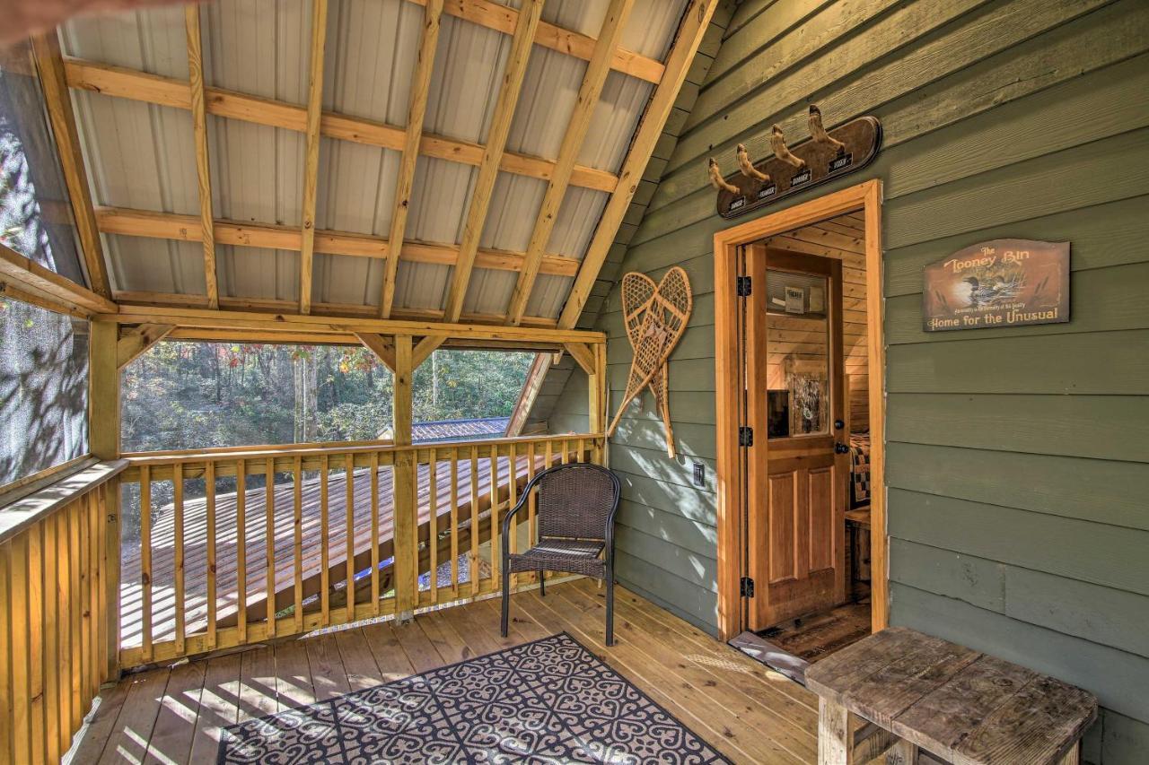 הוילה Sautee Nacoochee 5-Acre North Georgia Mountain Retreat With Creek! מראה חיצוני תמונה