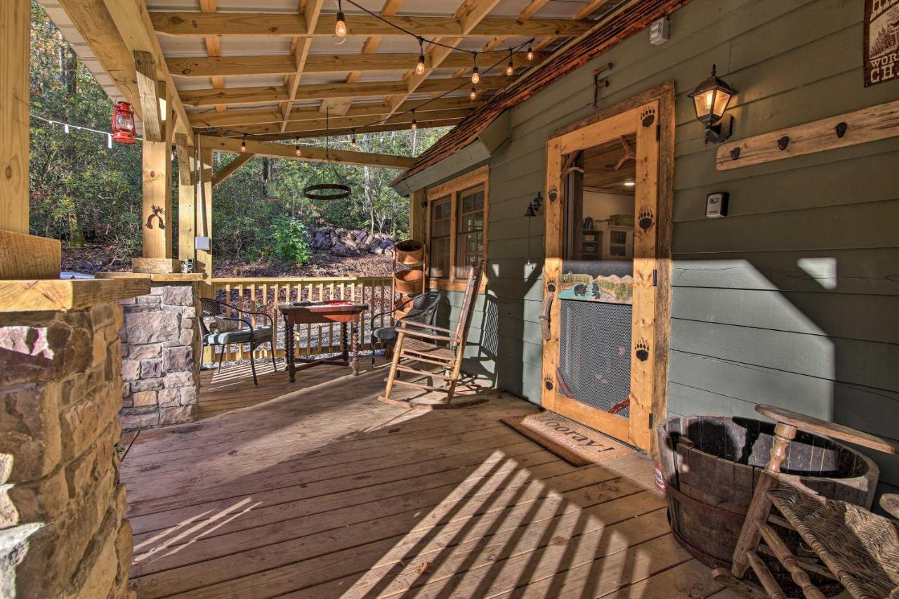 הוילה Sautee Nacoochee 5-Acre North Georgia Mountain Retreat With Creek! מראה חיצוני תמונה
