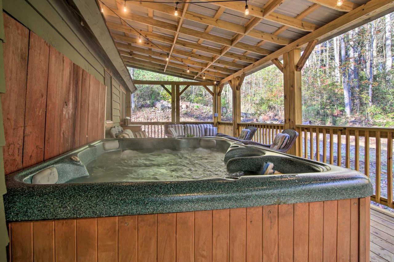 הוילה Sautee Nacoochee 5-Acre North Georgia Mountain Retreat With Creek! מראה חיצוני תמונה